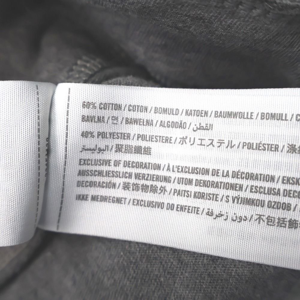 Abercrombie Kids Jogger Pants Kids 15/16 Grey Logo Waistband Fleece Sweatpants - Picture 11 of 11